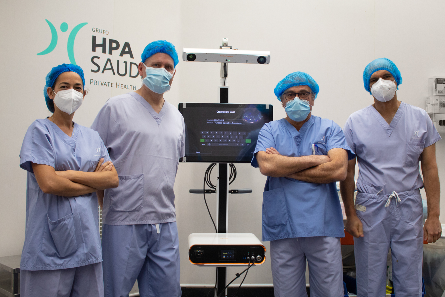 Sul Informação - Hospital de Gambelas fez primeira cirurgia robotizada de prótese do joelho