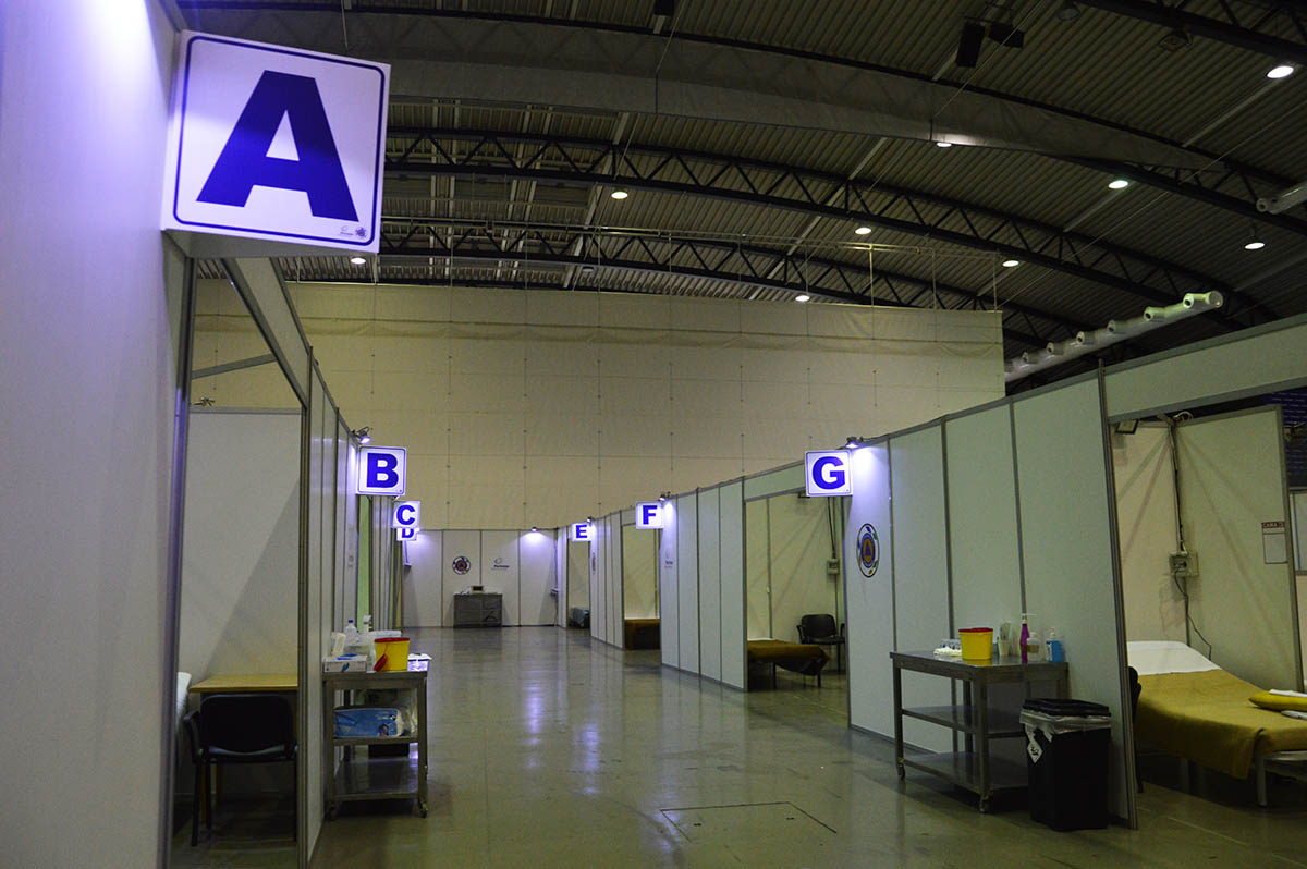 Sul Informação - CHUA Arena pode ter Unidade de Cuidados Intensivos se for necessário