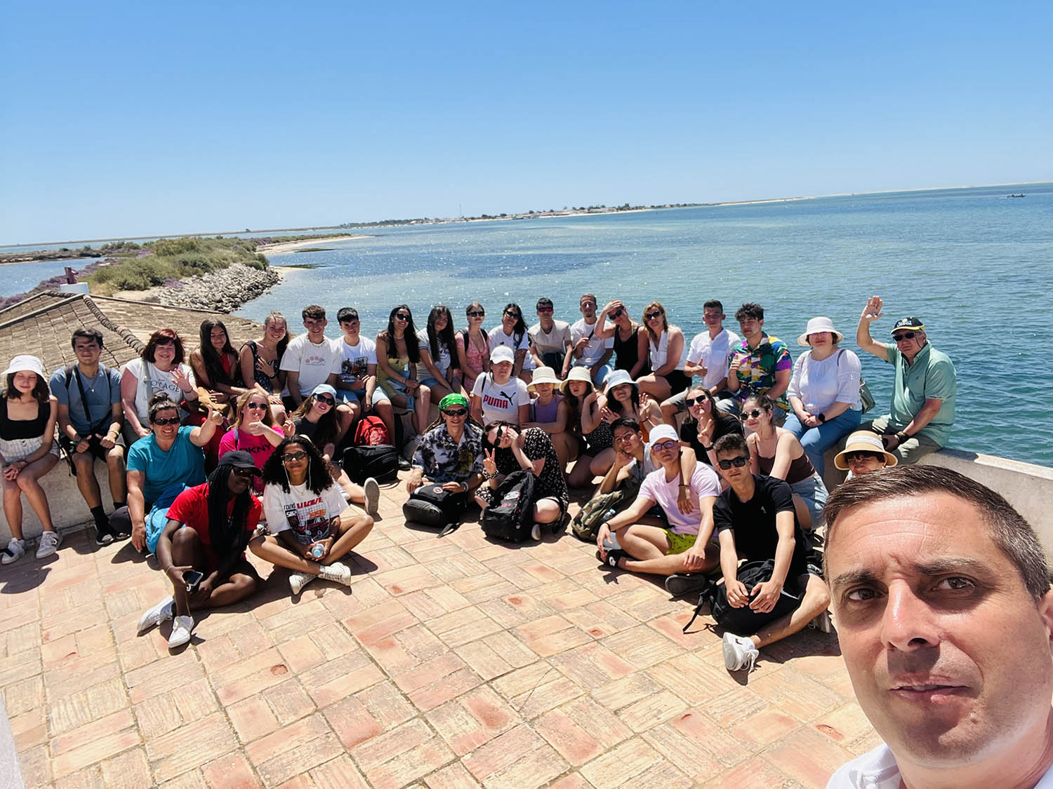 Sul Informação - Alunos de Espanha, Roménia e Polónia visitaram Olhão no âmbito do Erasmus+
