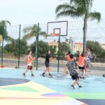 Sul Informação - Já se pode driblar no novo Campo de Basquetebol de São Brás de Alportel