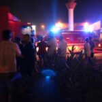Sul Informação - Incêndio no Retail Park da Guia está dominado, mas rescaldo continua durante a noite