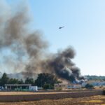 Sul Informação - Incêndio em lixeira causa dois desalojados em Algoz