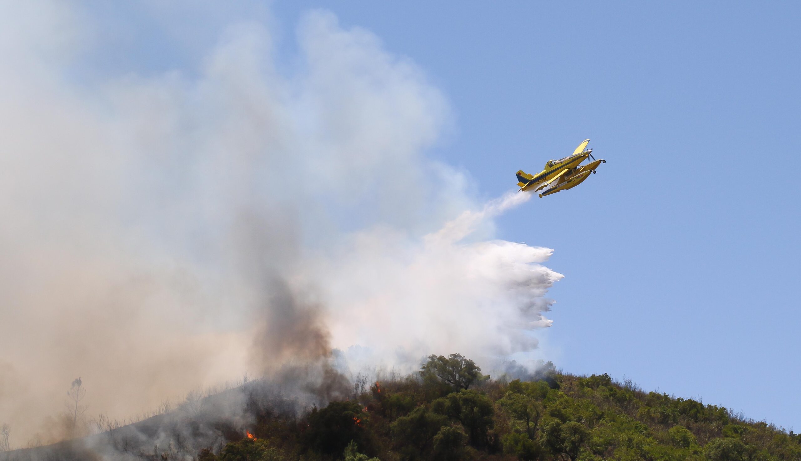 Sul Informação - 11 idosos do Lar da Pereira retirados por precaução devido ao incêndio, casas evacuadas