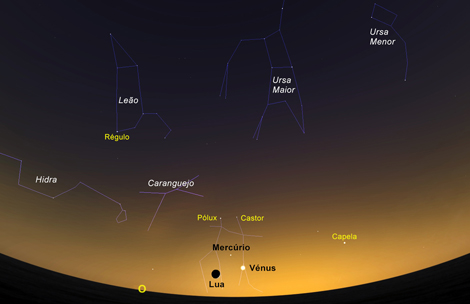 Sul Informação - O céu de junho, o mês em que começa o Verão e haverá uma super Lua Cheia