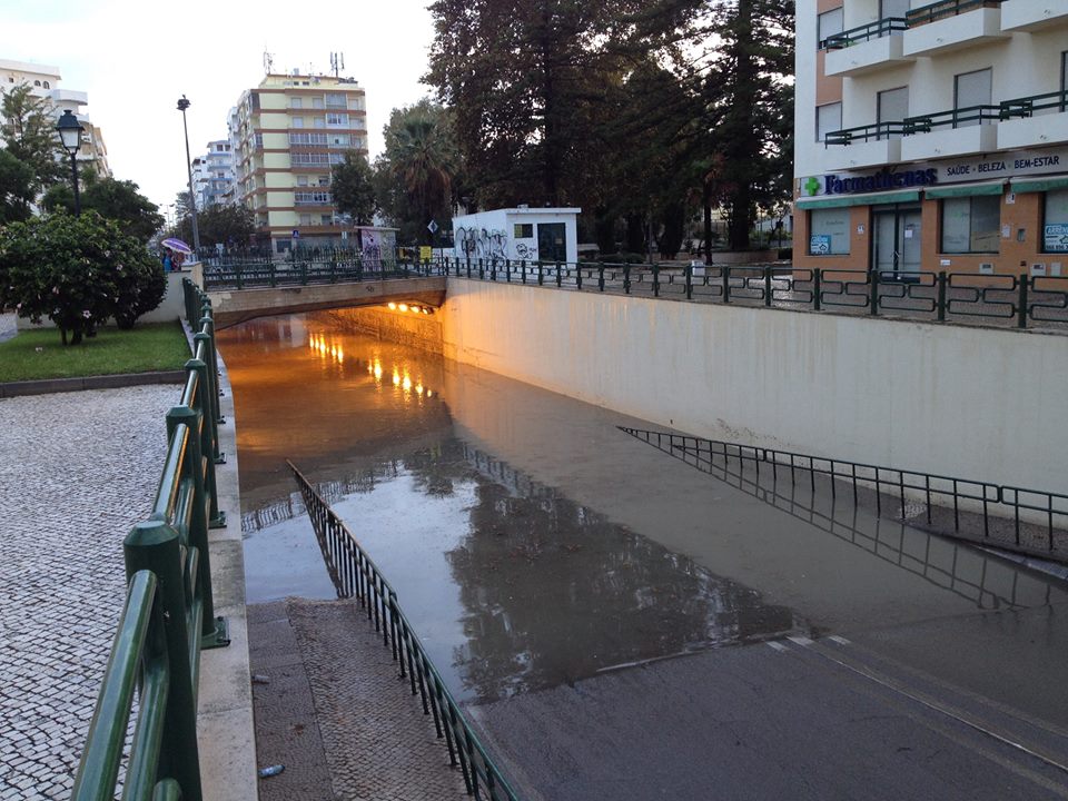 Sul Informação - Túnel de Olhão foi única “vítima” do temporal desta noite no Algarve
