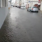 Sul Informação - Chuva forte provoca inundações em Vila Real de Santo António, Monte Gordo e Alagoa