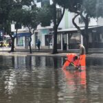 Sul Informação - Chuva forte provoca inundações em Vila Real de Santo António, Monte Gordo e Alagoa
