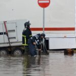 Sul Informação - Fotogaleria: Largo de São Francisco foi a zona mais afetada pelas inundações em Faro