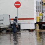 Sul Informação - Fotogaleria: Largo de São Francisco foi a zona mais afetada pelas inundações em Faro