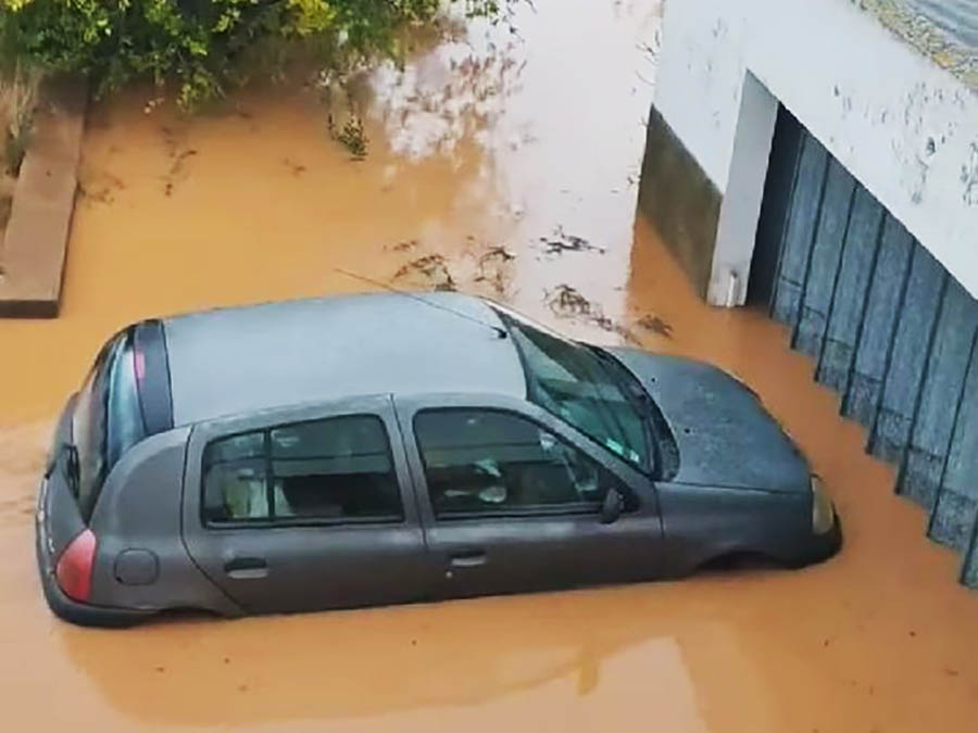 Sul Informação - Inundações desalojam família em Alfandanga e alagam zona industrial de Loulé