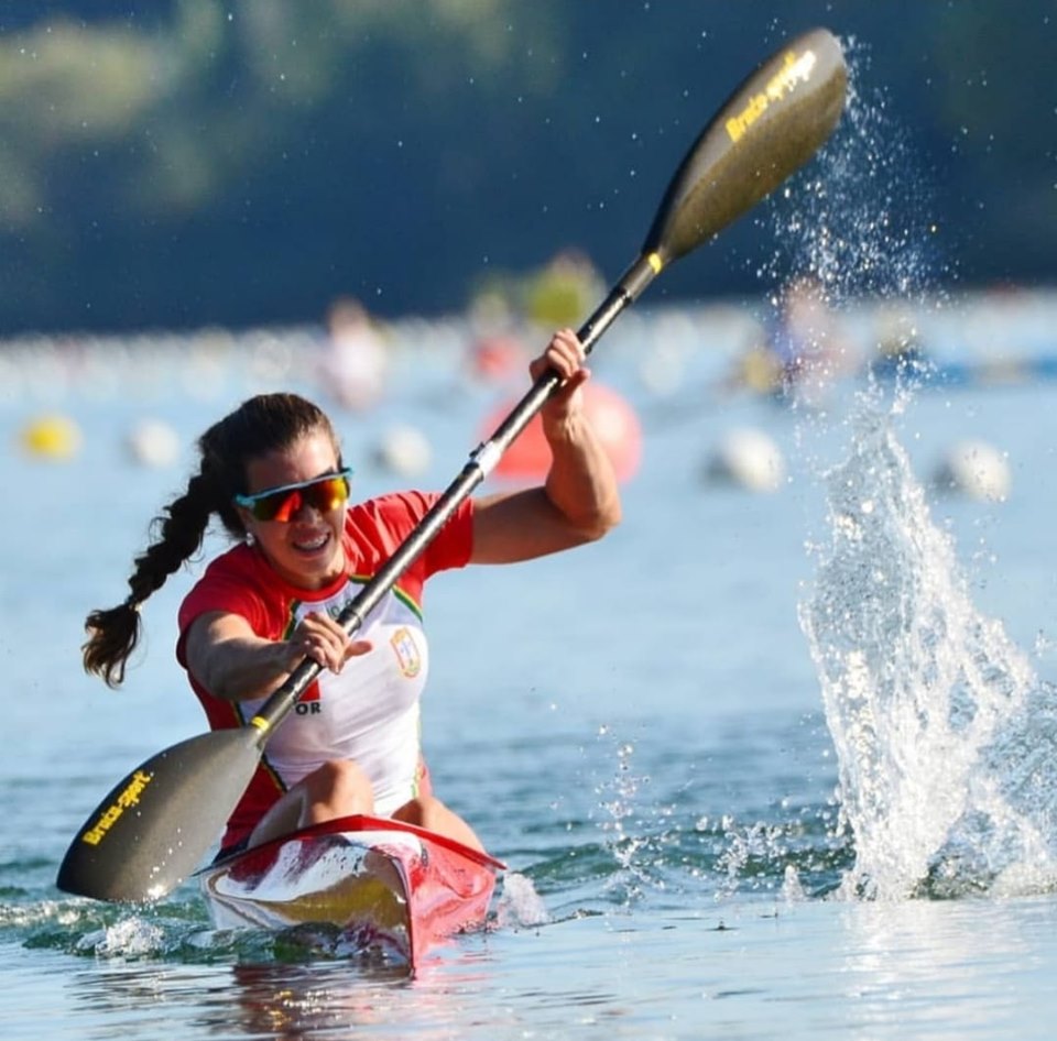 Sul Informação - Joana Ramos, canoísta alcouteneja, conquista medalha de bronze nos Olympic Hopes