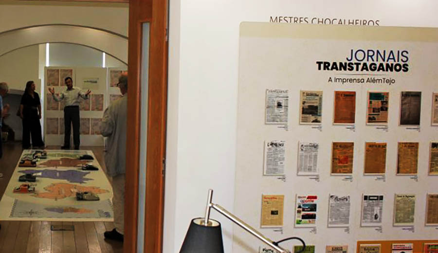 Sul Informação - Jornais Transtaganos estão em exposição até Dezembro em Alcáçovas