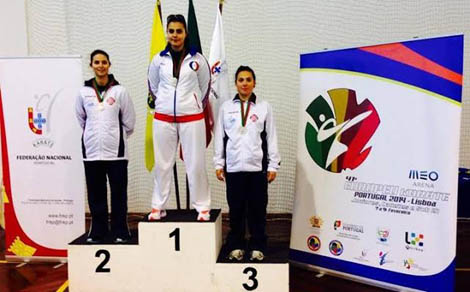 Sul Informação - Jovem atleta de Quarteira sagra-se campeã regional de Karaté