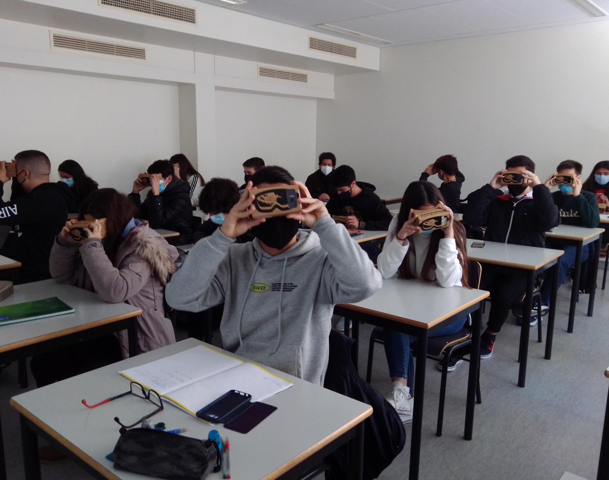 Sul Informação - Alunos de Olhão fizeram “sessão de mergulho” virtual