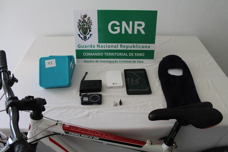 Sul Informação - Ladrão de bicicleta detido pela GNR de Faro por tráfico de droga