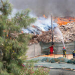 Sul Informação - Proprietário de centro de reciclagem suspeita de «mão criminosa» no incêndio [com fotos]