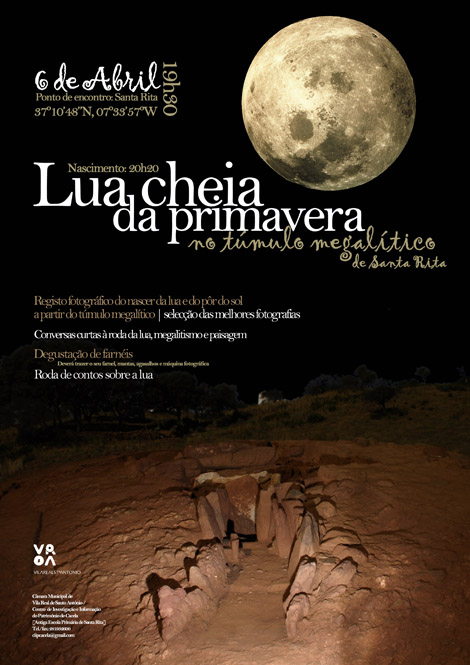 Sul Informação - Lua cheia da Primavera no Túmulo Megalítico de Santa Rita