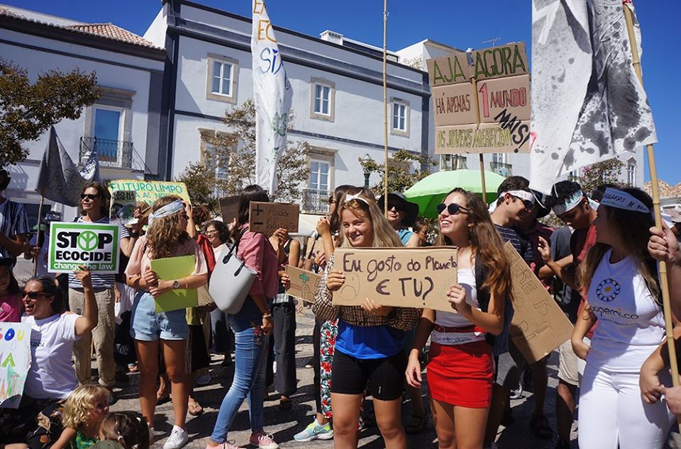 Sul Informação - Cidadãos marcham em Tavira contra a falta de ação para travar alterações climáticas