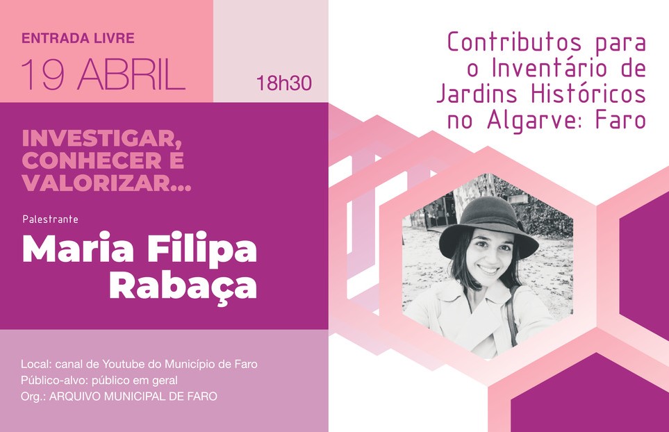 Sul Informação - Palestra vai falar sobre jardins históricos de Faro