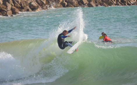 Sul Informação - Marlon Lipke vice-campeão na mais importante competição portuguesa de surf
