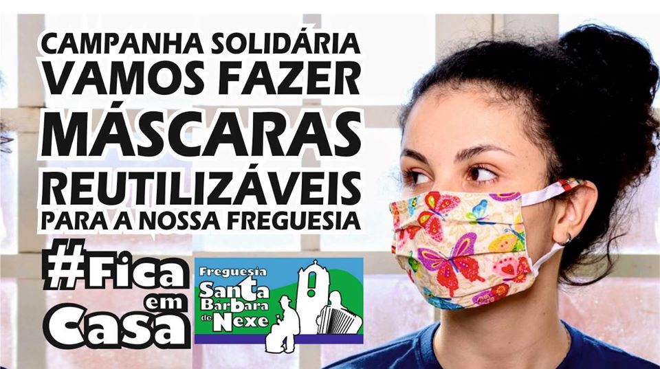 Sul Informação - Santa Bárbara de Nexe procura voluntários para fazer máscaras reutilizáveis