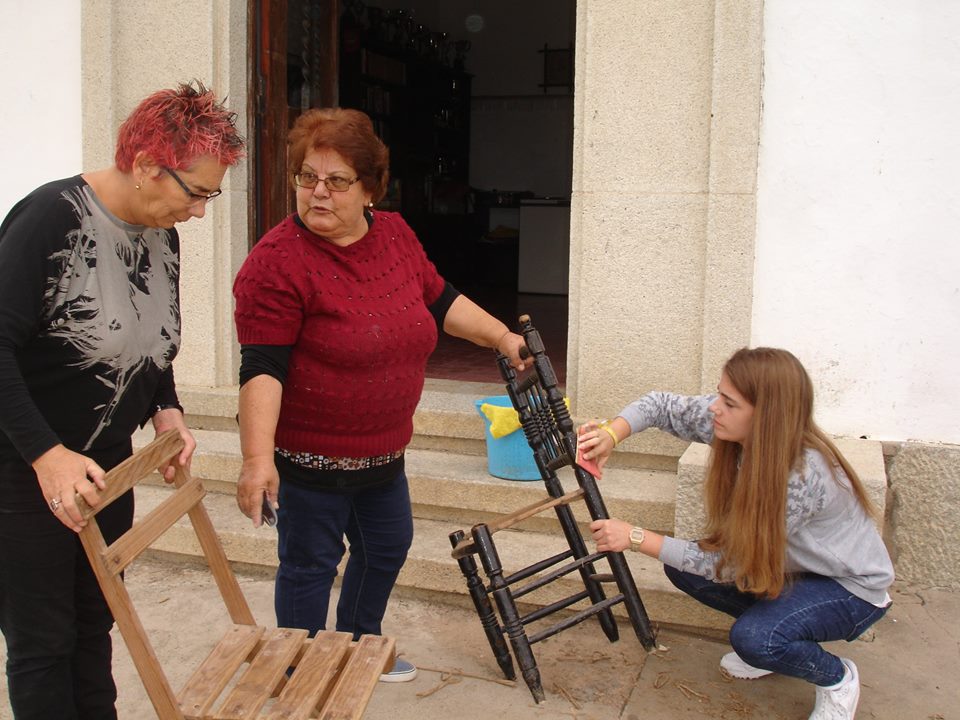 Sul Informação - RURALidades inaugura espaço comum restaurado por jovens e idosos na aldeia da Moreanes