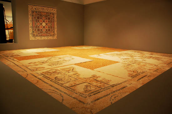 Sul Informação - Mosaico da villa romana da Abicada desvenda-se no Museu de Portimão