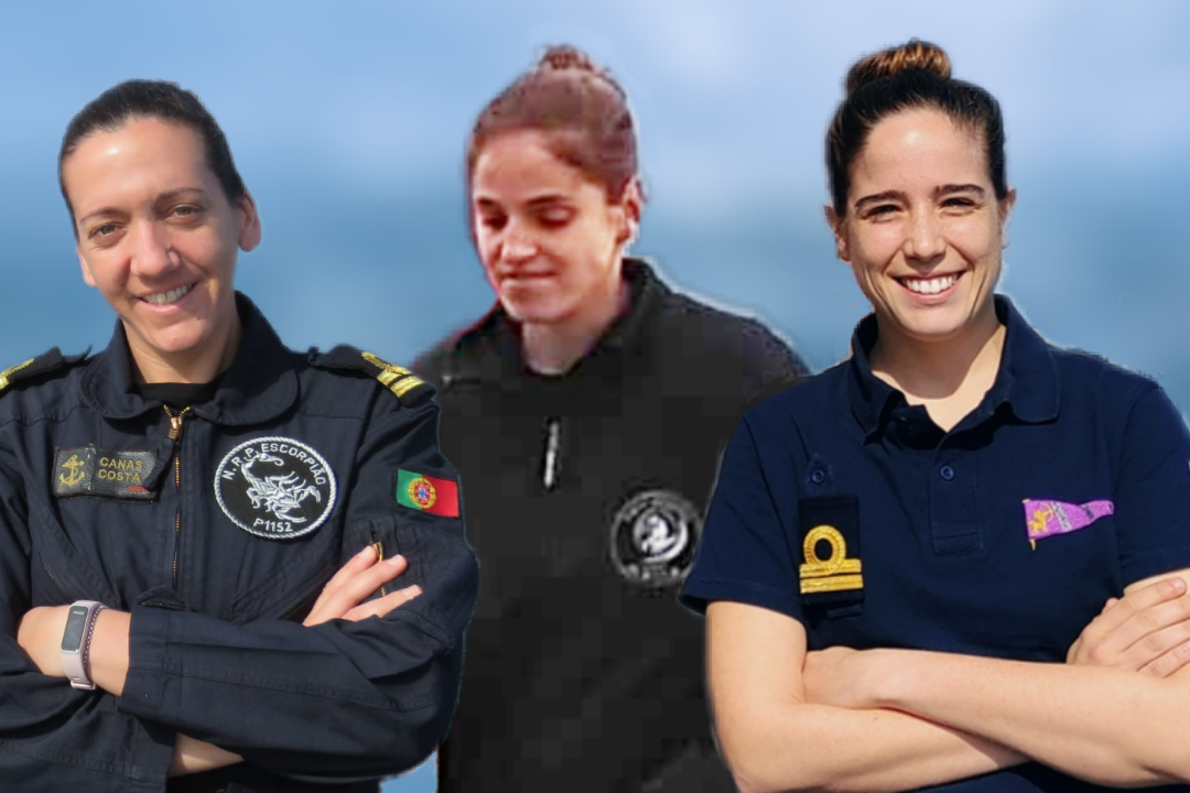 Sul Informação - Três mulheres comandam os navios da Marinha em missão no Sul