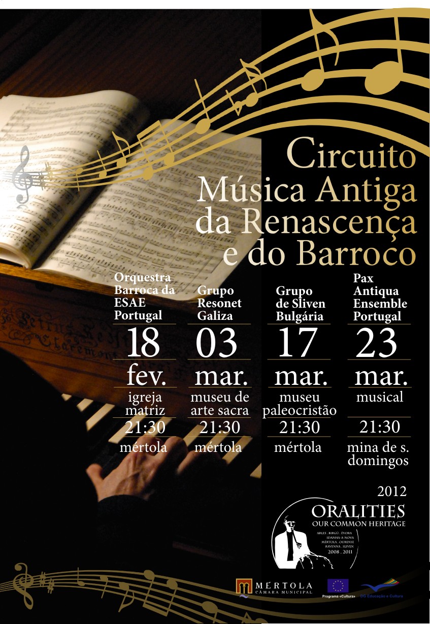 Sul Informação - Mértola recebe Circuito de Música Antiga da Renascença e do Barroco