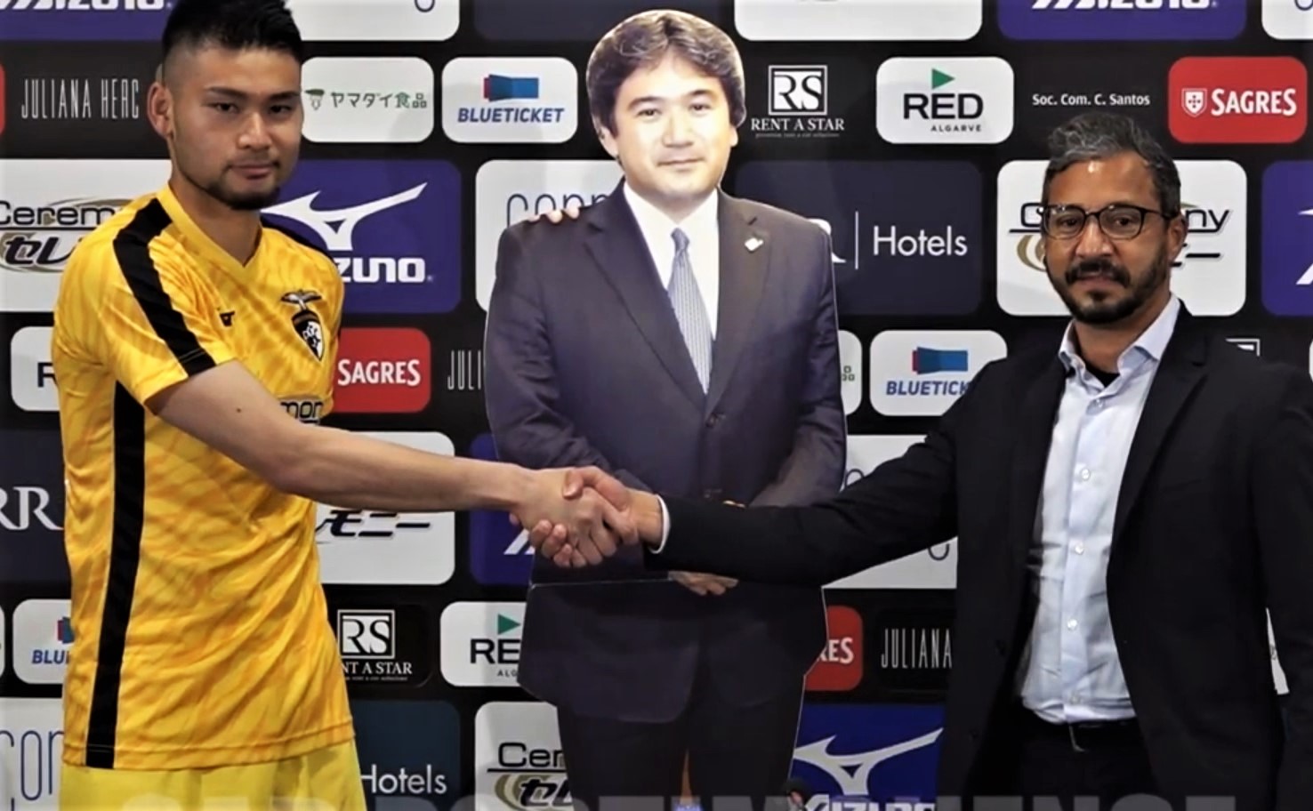 Sul Informação - Internacional japonês Nakamura apresentado como guarda-redes do Portimonense