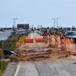 Sul Informação - Fotogaleria: Obra no acesso à Praia de Faro já tem trabalhadores