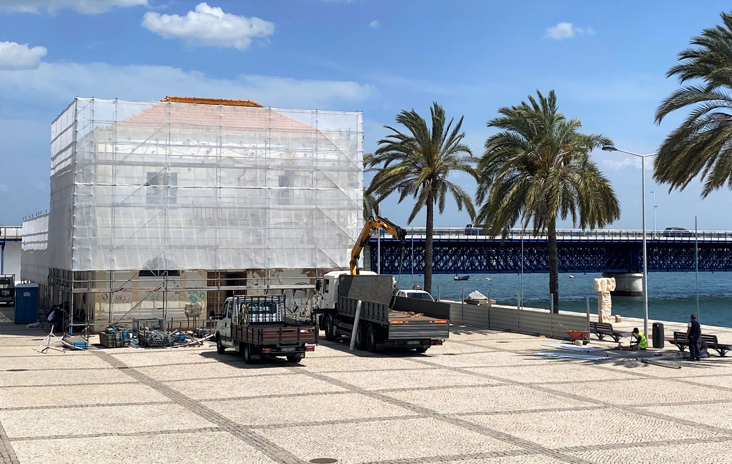 Sul Informação - Obras dão nova vida à antiga lota de Portimão