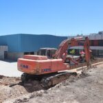Sul Informação - Já começaram as obras de requalificação no espaço exterior do centro escolar de Serpa