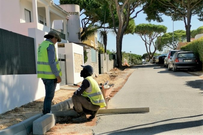 Sul Informação - Trabalhos de requalificação na Quinta do Eucalipto foram retomados