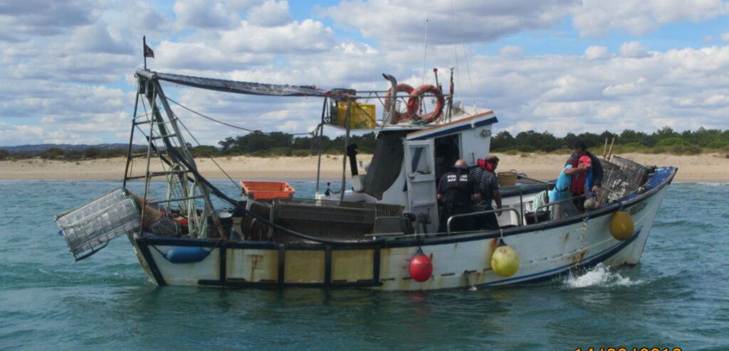 barco de pesca da ganchorra