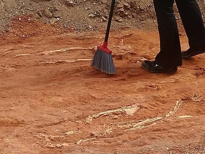 Sul Informação - Faro: Obras no Largo de São Pedro revelam cinco ossadas, mas trabalhos podem prosseguir