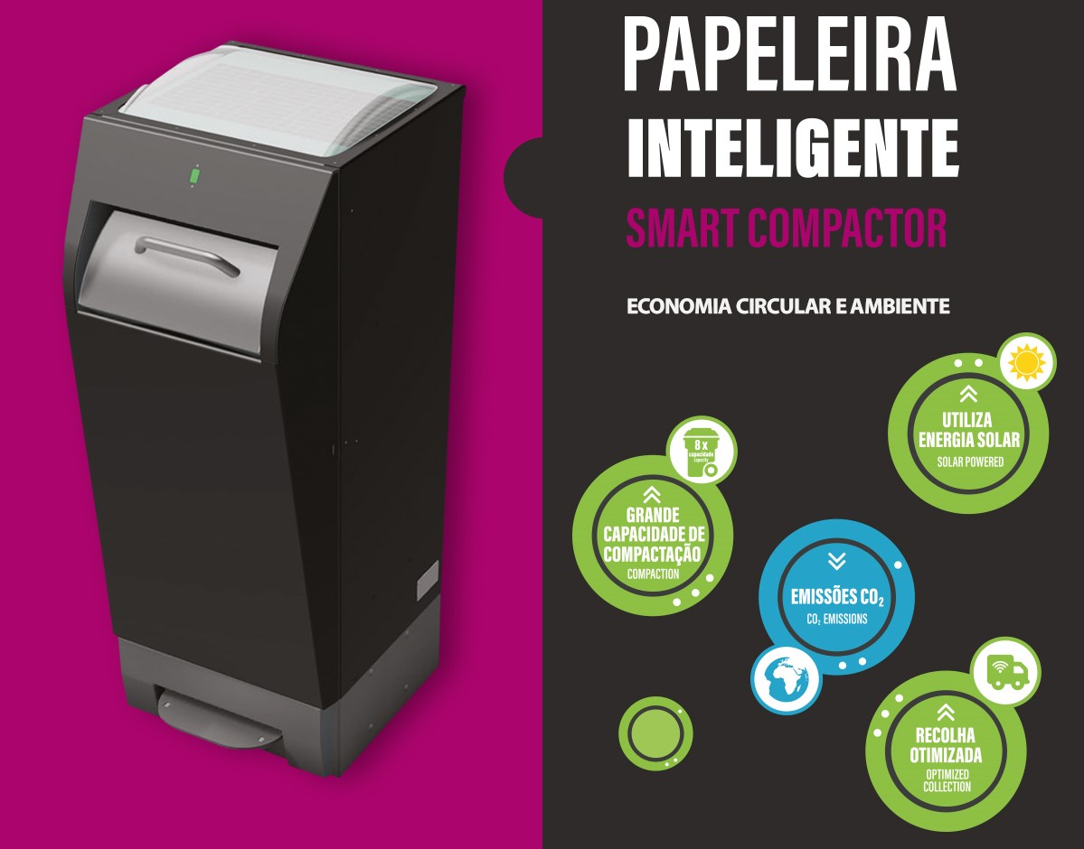 Sul Informação - Papeleiras inteligentes tornam reciclagem mais eficiente em Quarteira