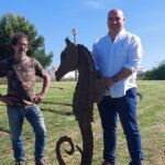 Sul Informação - Artista Tó Quintas pôs cinco espécies “à solta” no Parque Ribeirinho de Faro