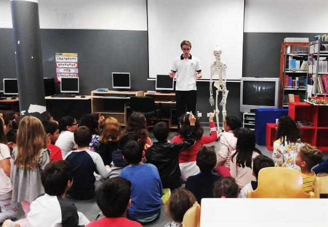 Sul Informação - Alunos de Portimão aprenderam mais sobre Anatomia com universitários do Piaget