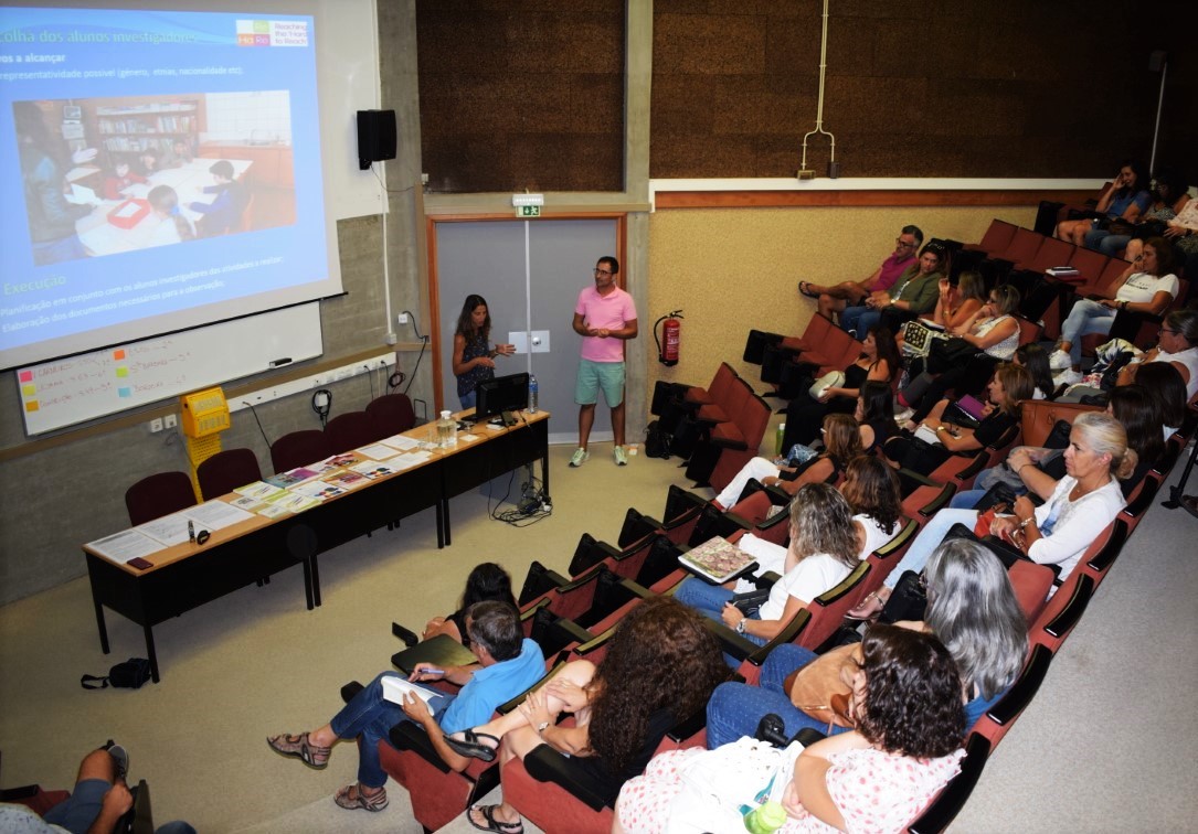 Sul Informação - Professores da Pinheiro e Rosa juntaram-se em encontro de partilha de práticas