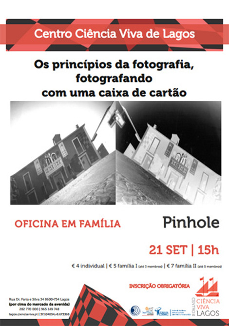 Sul Informação - Ciência em família ensina a fotografar com uma caixa no CCV Lagos