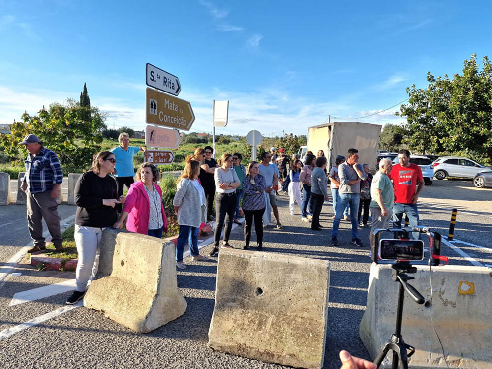 Sul Informação - Bloqueio de cruzamento da EN125 em Vila Real Santo António agravou segurança