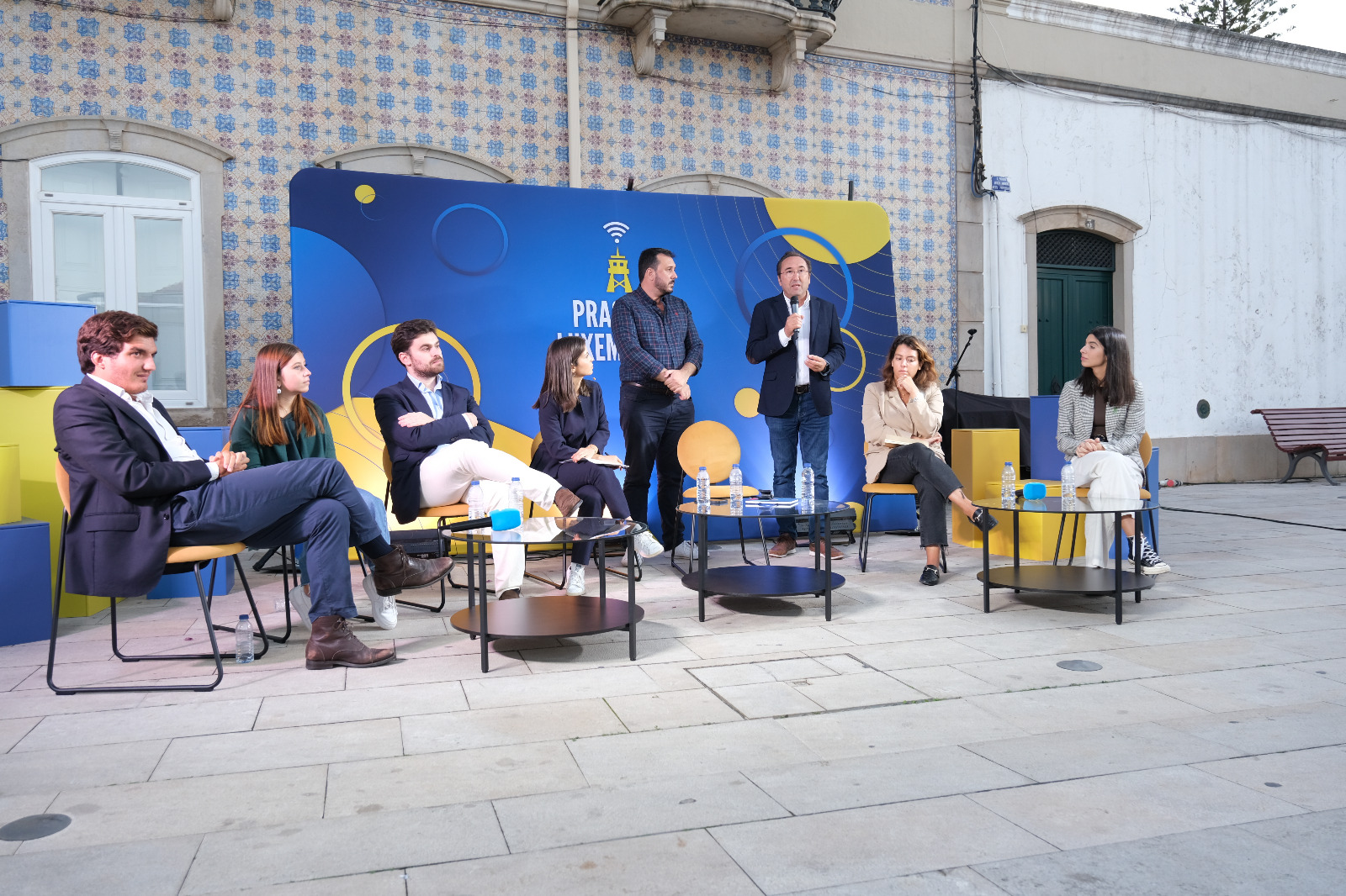 Sul Informação - “Praça do Luxemburgo” levou reflexão sobre o futuro da Europa a São Brás de Alportel
