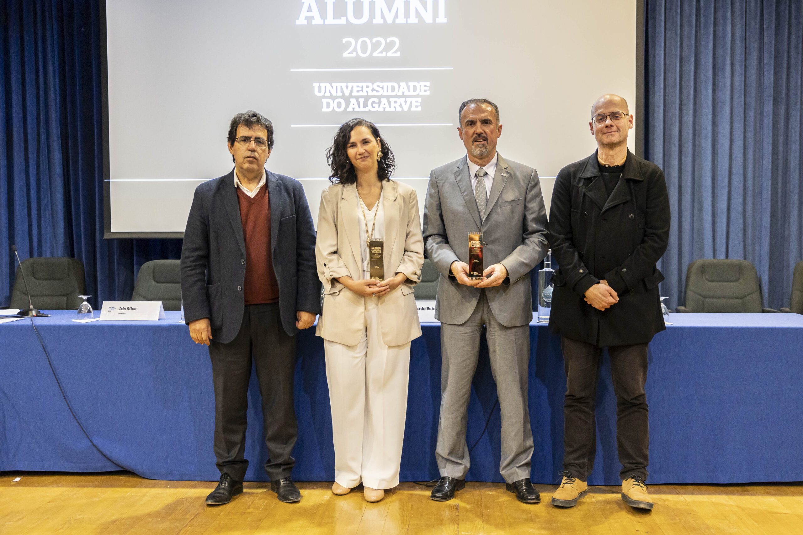 Sul Informação - Iris Silva e Paulo Almeida recebem Prémio Carreira Alumni da Universidade do Algarve
