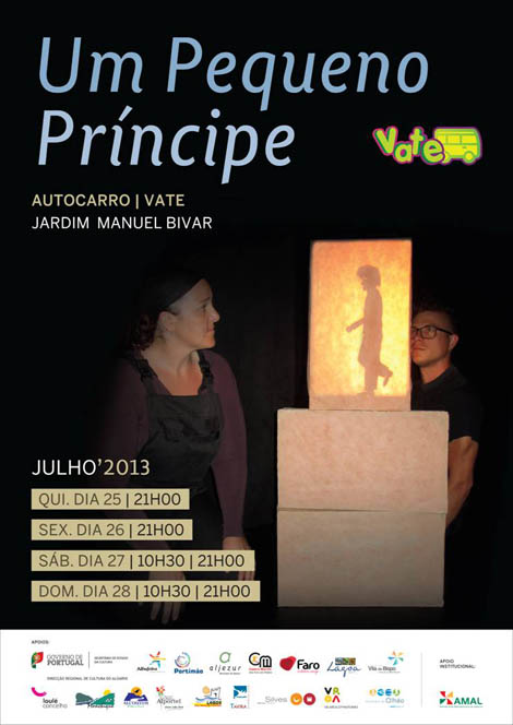 Sul Informação - VATe estaciona no Jardim Manuel Bivar para apresentar peça «Um Pequeno Príncipe»