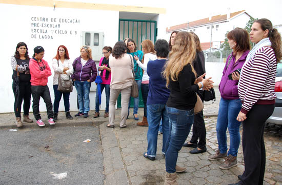 Sul Informação - Mães de Lagoa protestam contra «grupos de nível» na Escola Básica