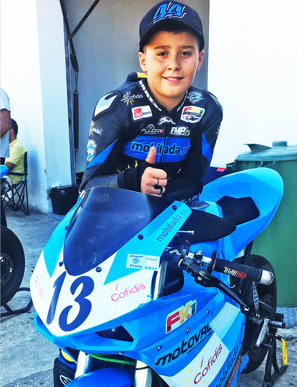 Sul Informação - Pedro”Quique” Fraga vence prova de MiniGP no Kartódromo Internacional do Algarve