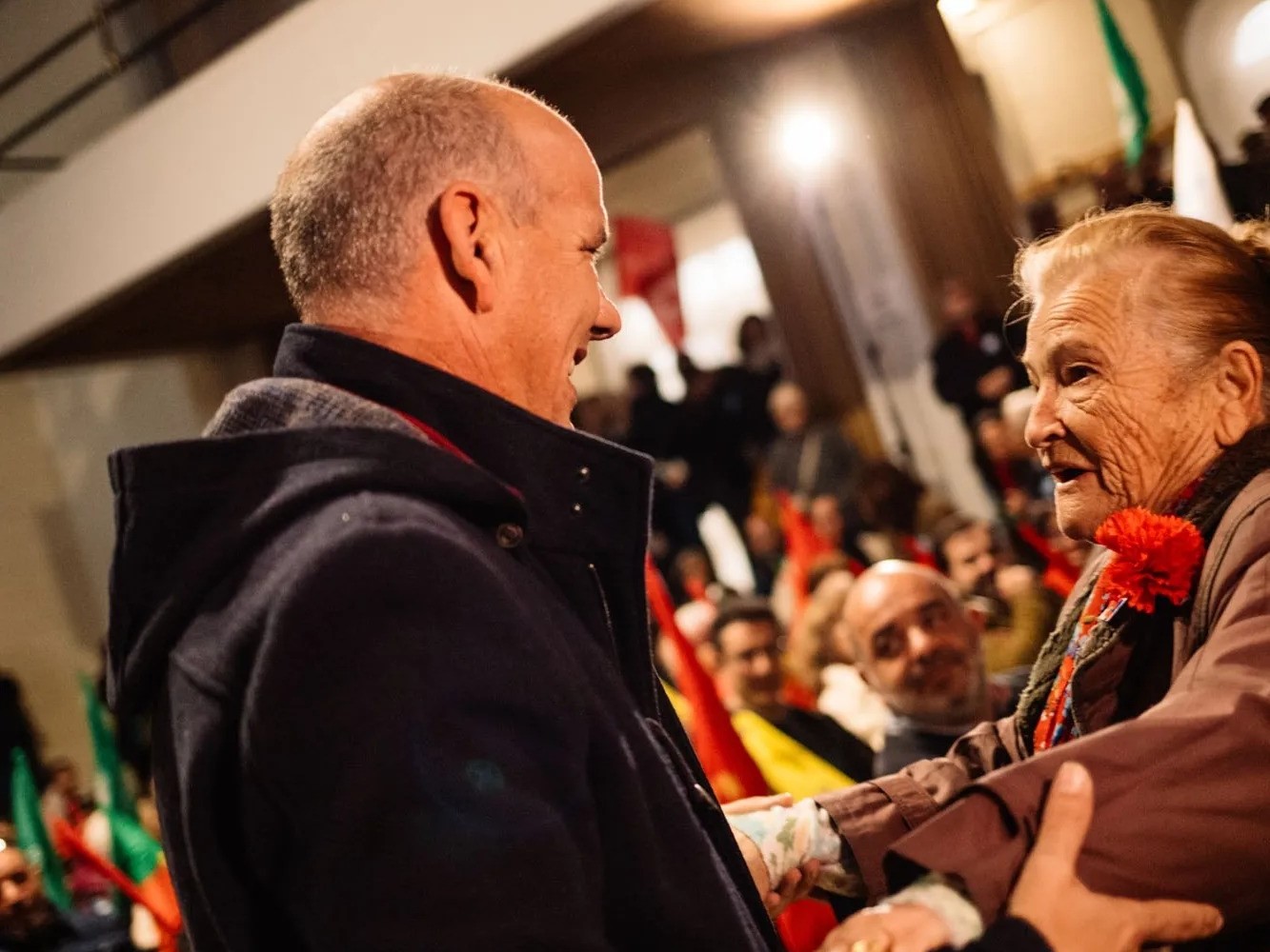 Sul Informação - Eleições: Entre os muitos idosos de Beja, um piscar de olhos da CDU aos jovens