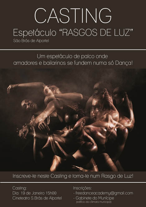 Sul Informação - São Brás de Alportel acolhe casting para espetáculo de dança «Rasgos de Luz»