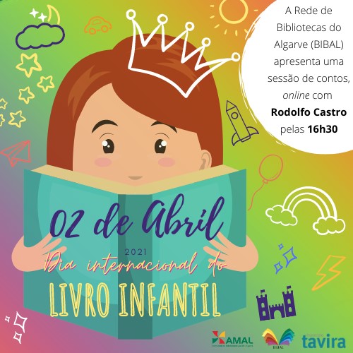 Sul Informação - Rede de Bibliotecas do Algarve comemora Dia do Livro Infantil com tarde de contos online